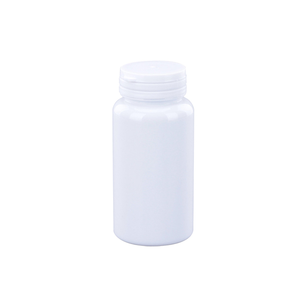 150毫升4盎司藥瓶白色帶撕拉蓋木糖醇口香糖PET塑料瓶 PET-013