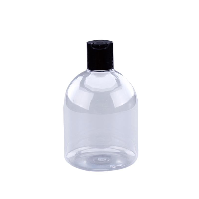 500ml 透明塑料 PET 液體肥皂瓶帶壓蓋 DY-028